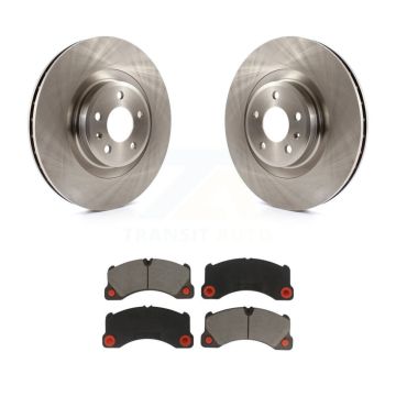 Front Disc Brake Rotors And Ceramic Pads Kit For 2017 Porsche Macan Base K8C-100298