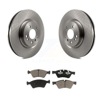 Front Disc Brake Rotor Ceramic Pad Kit For Mercedes-Benz ML350 ML320 R350 ML500 R320 R500 K8C-100387