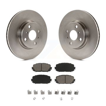Front Disc Brake Rotors And Ceramic Pads Kit For Toyota Yaris K8C-100426
