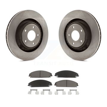 Front Disc Brake Rotors And Ceramic Pads Kit For Dodge Chrysler 200 Caliber Avenger K8C-100469