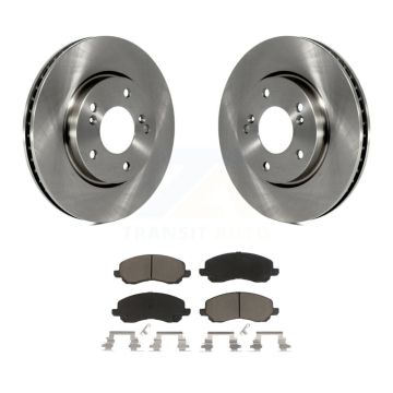 Front Disc Brake Rotors And Ceramic Pads Kit For Mitsubishi Galant K8C-100471