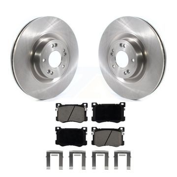 Front Disc Brake Rotors And Ceramic Pads Kit For Hyundai Genesis G80 Kia K900 3.8L K8C-100565