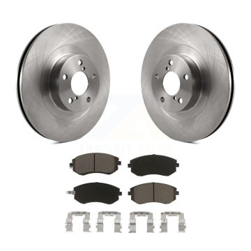 Front Brake Rotors & Ceramic Pad Kit For Subaru Forester Impreza Outback Legacy Baja Saab K8C-100570