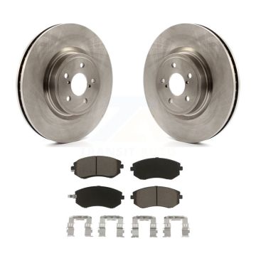 Front Disc Brake Rotors And Ceramic Pads Kit For Subaru Legacy K8C-100571