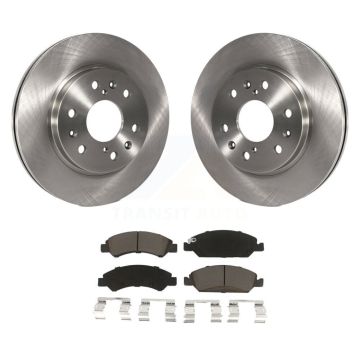 Front Brake Rotors Ceramic Pad Kit For GMC Sierra 1500 Chevrolet Silverado Cadillac Tahoe K8C-100645