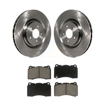 Front Disc Brake Rotors And Ceramic Pads Kit For Ford Mustang K8C-100669