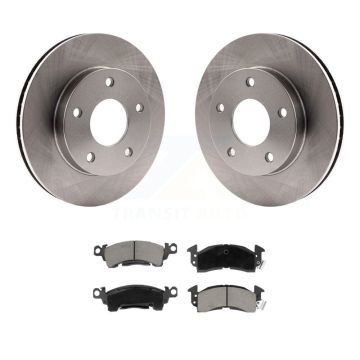Front Disc Brake Rotors And Ceramic Pads Kit For GMC Jimmy K8C-100714