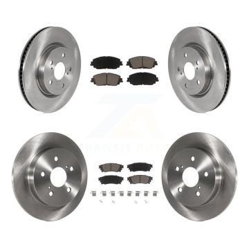 Front Rear Brake Rotor And Ceramic Pad Kit For Toyota RAV4 Camry Corolla Cross Lexus C-HR K8C-100730