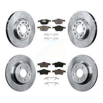Front Rear Disc Brake Rotors And Ceramic Pads Kit For 2006 Mazda 5 To 02 06 K8C-100759