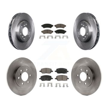 Front Rear Brake Rotor Ceramic Pad Kit For Pontiac Montana Chevrolet Uplander Buick Relay K8C-100780