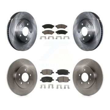 Front Rear Brake Rotor Ceramic Pad Kit For Pontiac Montana Chevrolet Uplander Buick Relay K8C-100783