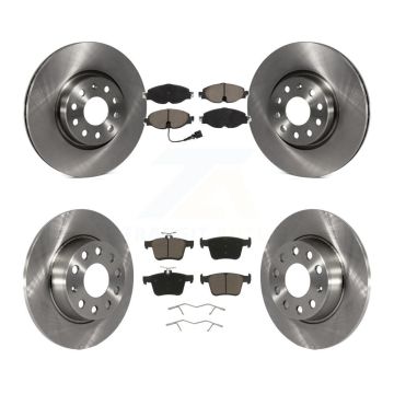 Front Rear Brake Rotor & Ceramic Pad Kit For Volkswagen Taos Audi A3 Quattro Sportback TT K8C-100878