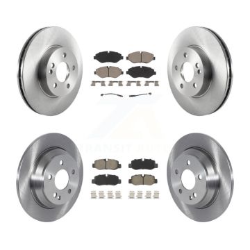 Front Rear Disc Brake Rotors And Ceramic Pads Kit For 2016-2020 Mercedes-Benz Metris K8C-100911