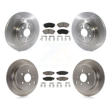 Front Rear Disc Brake Rotors And Ceramic Pads Kit For Subaru Forester XV Crosstrek K8C-100919