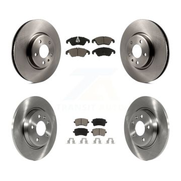 Front Rear Disc Brake Rotors And Ceramic Pads Kit For Audi Q5 A4 Quattro A5 allroad K8C-101062