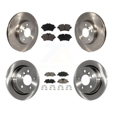 Front Rear Disc Brake Rotors And Ceramic Pads Kit For Mini Cooper K8C-101098
