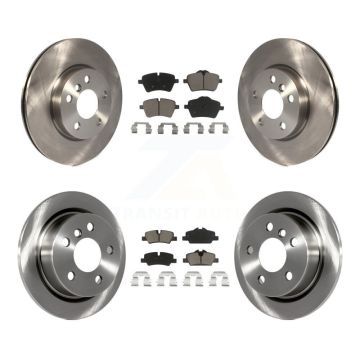 Front Rear Disc Brake Rotors And Ceramic Pads Kit For Mini Cooper K8C-101106