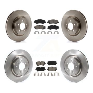 Front Rear Disc Brake Rotors And Ceramic Pads Kit For Land Rover Range Sport Discovery K8C-101229