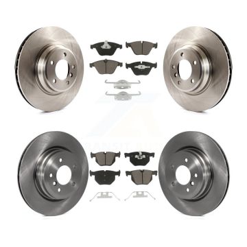 Front Rear Disc Brake Rotors And Ceramic Pads Kit For BMW 335i xDrive X1 335xi 335is 335d K8C-101319