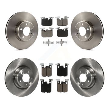 Front Rear Disc Brake Rotors And Ceramic Pads Kit For 2018-2020 BMW M240i xDrive K8C-101322