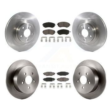 Front Rear Disc Brake Rotors And Ceramic Pads Kit For Subaru Outback Legacy K8C-101410