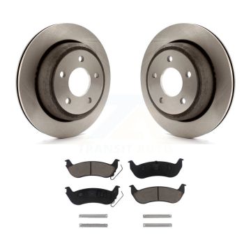 Rear Disc Brake Rotors And Ceramic Pads Kit For Ford Ranger Mazda B2300 B4000 K8C-102113