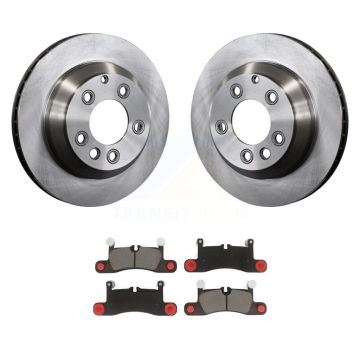 Rear Disc Brake Rotors And Ceramic Pads Kit For Volkswagen Touareg Porsche Cayenne K8C-102123
