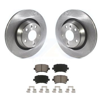 Rear Disc Brake Rotors And Ceramic Pads Kit For Audi TT Quattro TTS RS K8C-102146
