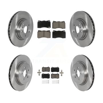 Front Rear Disc Brake Rotors And Ceramic Pads Kit For 2016 Tesla S From 04 16 K8C-102996