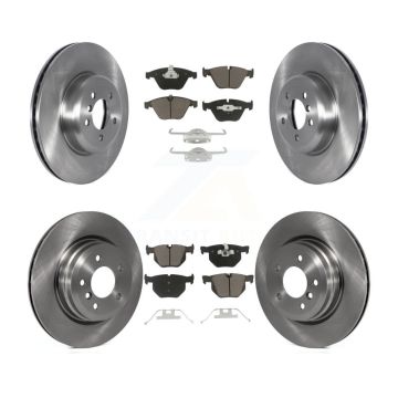 Front Rear Disc Brake Rotors And Ceramic Pads Kit For 2012 BMW 335i Convertible/Coupe K8C-103006