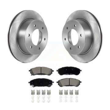Rear Disc Brake Rotors And Ceramic Pads Kit For 2019-2023 Ford Ranger K8C-103050