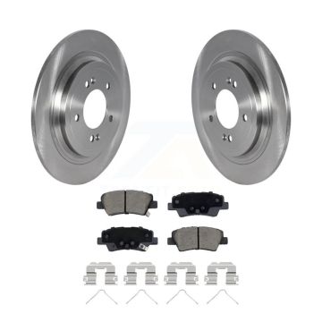 Rear Disc Brake Rotors And Ceramic Pads Kit For Kia Sportage Hyundai Tucson Nexo K8C-103101