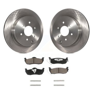 Rear Disc Brake Rotors And Ceramic Pads Kit For 2004 Nissan Pathfinder From 08 04 K8C-103203