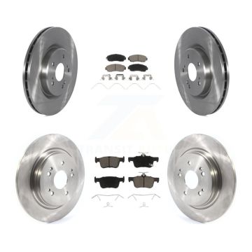 Front Rear Disc Brake Rotors And Ceramic Pads Kit For 2019-2021 Acura RDX K8C-103245