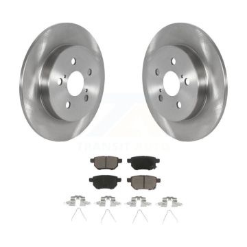 Rear Brake Rotor & Ceramic Pad Kit For 2019 Toyota Corolla 2.0L With Manual Parking K8C-103248