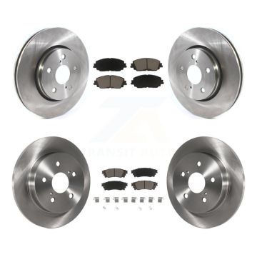 Front Rear Disc Brake Rotors And Ceramic Pads Kit For Toyota C-HR K8C-103298