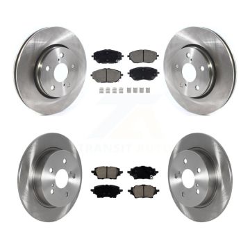 Front Rear Disc Brake Rotors And Ceramic Pads Kit For Toyota C-HR K8C-103299