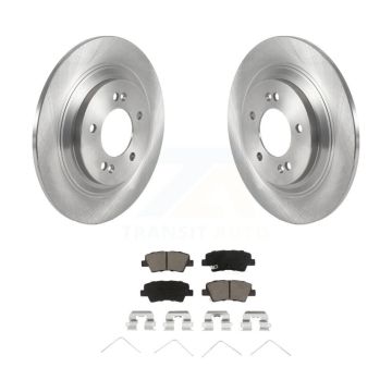 Rear Disc Brake Rotors And Ceramic Pads Kit For 2019 Kia Niro EV K8C-103311