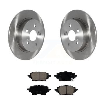 Rear Disc Brake Rotors And Ceramic Pads Kit For Toyota C-HR K8C-103312