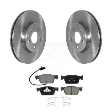 Front Disc Brake Rotors And Ceramic Pads Kit For Audi A4 With 314mm Diameter Rotor K8C-103377