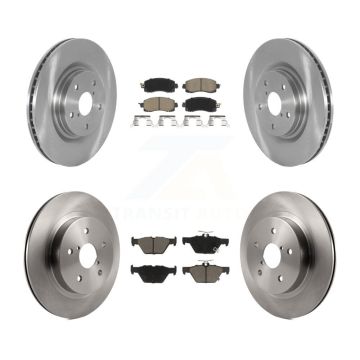 Front Rear Disc Brake Rotors And Ceramic Pads Kit For 2020-2022 Subaru Outback Legacy K8C-103384