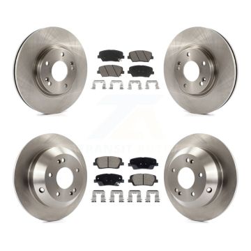 Front Rear Disc Brake Rotors And Ceramic Pads Kit For Hyundai Santa Fe Kia Sorento K8C-103422