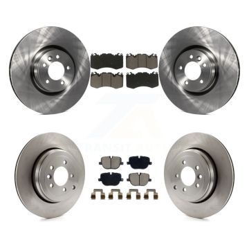 Front Rear Brake Rotors Ceramic Pad Kit For 2010-2013 Land Rover Range Sport Supercharged K8C-103426