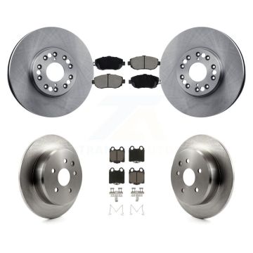 Front Rear Disc Brake Rotors And Ceramic Pads Kit For Lexus SC430 IS300 GS300 GS400 GS430 K8C-103436