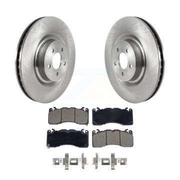 Front Disc Brake Rotors And Ceramic Pads Kit For Ford Mustang K8C-103467