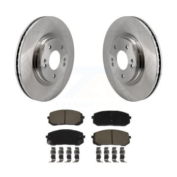 Front Disc Brake Rotors And Ceramic Pads Kit For Hyundai Elantra Sonata Kia K5 K8C-103490