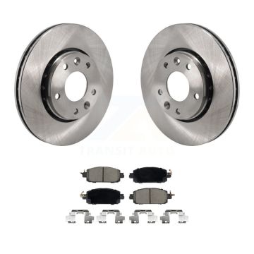 Front Disc Brake Rotors And Ceramic Pads Kit For Nissan Kicks Sentra K8C-103492