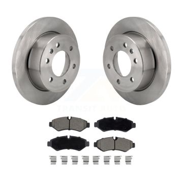 Rear Brake Rotor & Ceramic Pad Kit For Mercedes-Benz Sprinter 2500 3500 Freightliner 1500 K8C-103517