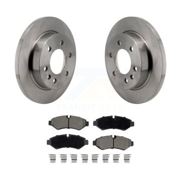 Rear Brake Rotors & Ceramic Pad Kit For Mercedes-Benz Sprinter 2500 3500 4500 3500XD 1500 K8C-103518