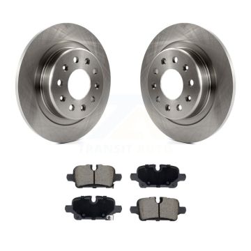 Rear Disc Brake Rotors And Ceramic Pads Kit For Chevrolet Equinox GMC Terrain Malibu K8C-103527